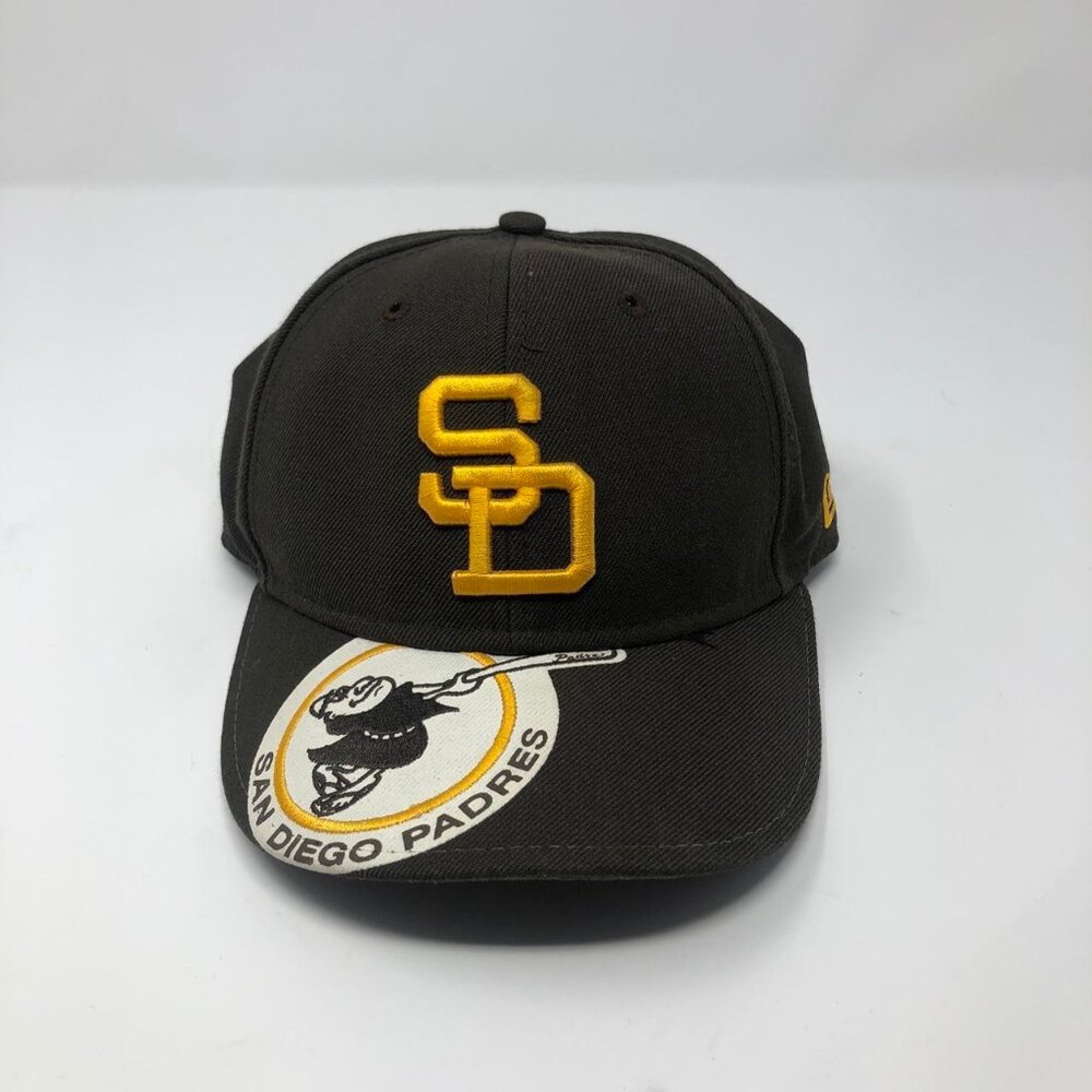 New Era Cooperstown Collection San Diego‎ Padres MLB Fitted Hat Size 7 3/8